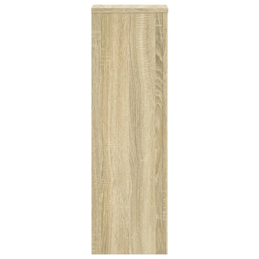 Supports pour plantes 2 pcs chêne sonoma bois d'ingénierie - 4
