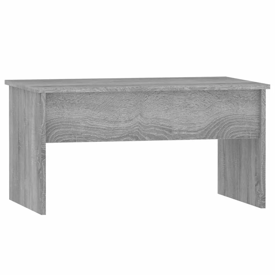 Table basse Sonoma gris 80x50,5x41,5 cm Bois d'ingénierie - 3