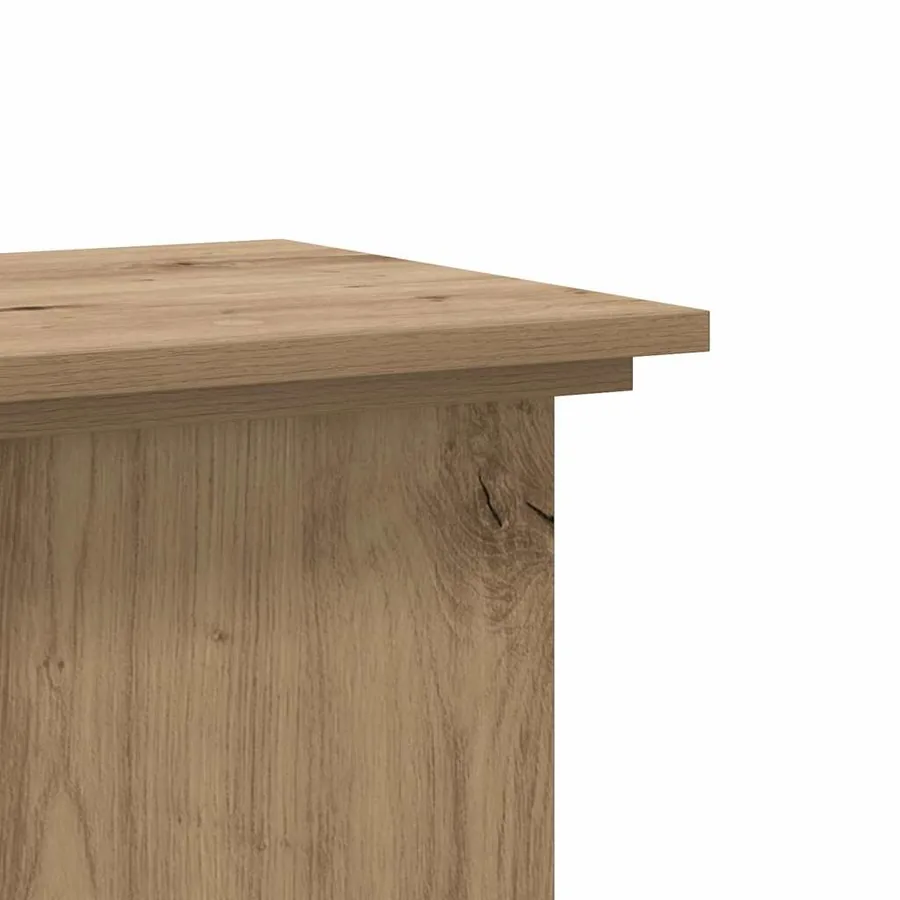 Support pour plantes 33x33x100 cm bois d'ingénierie - 6