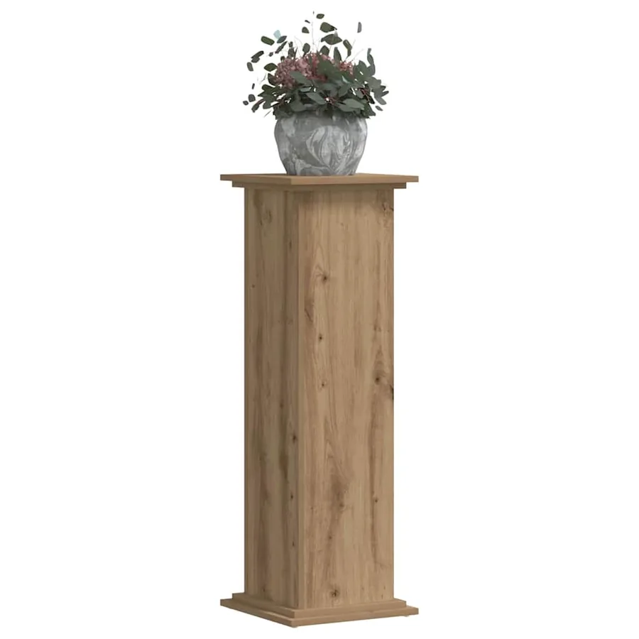 Support pour plantes 33x33x100 cm bois d'ingénierie - 7