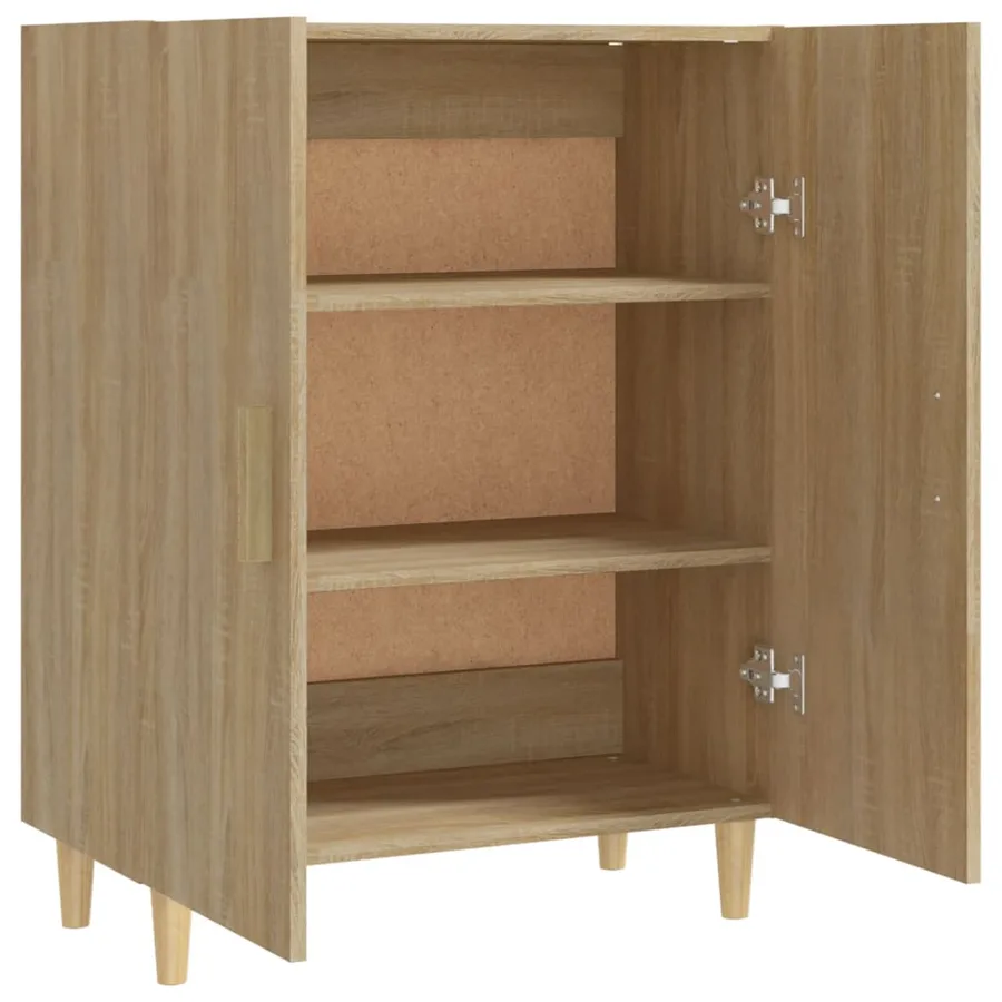 Buffet Chêne sonoma 70x34x90 cm Bois d'ingénierie - 5