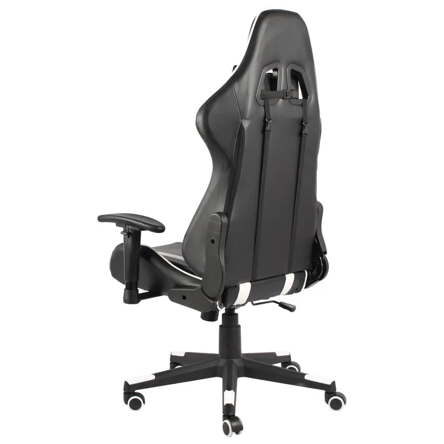 Chaise de jeu pivotante Blanc PVC - 4