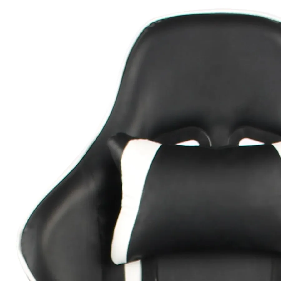 Chaise de jeu pivotante Blanc PVC - 7
