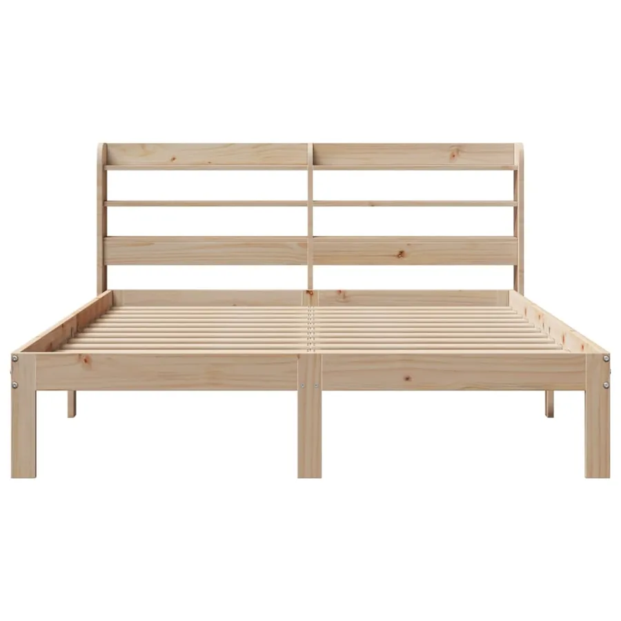 Cadre de lit avec tête de lit sans matelas 150x200 cm - 4