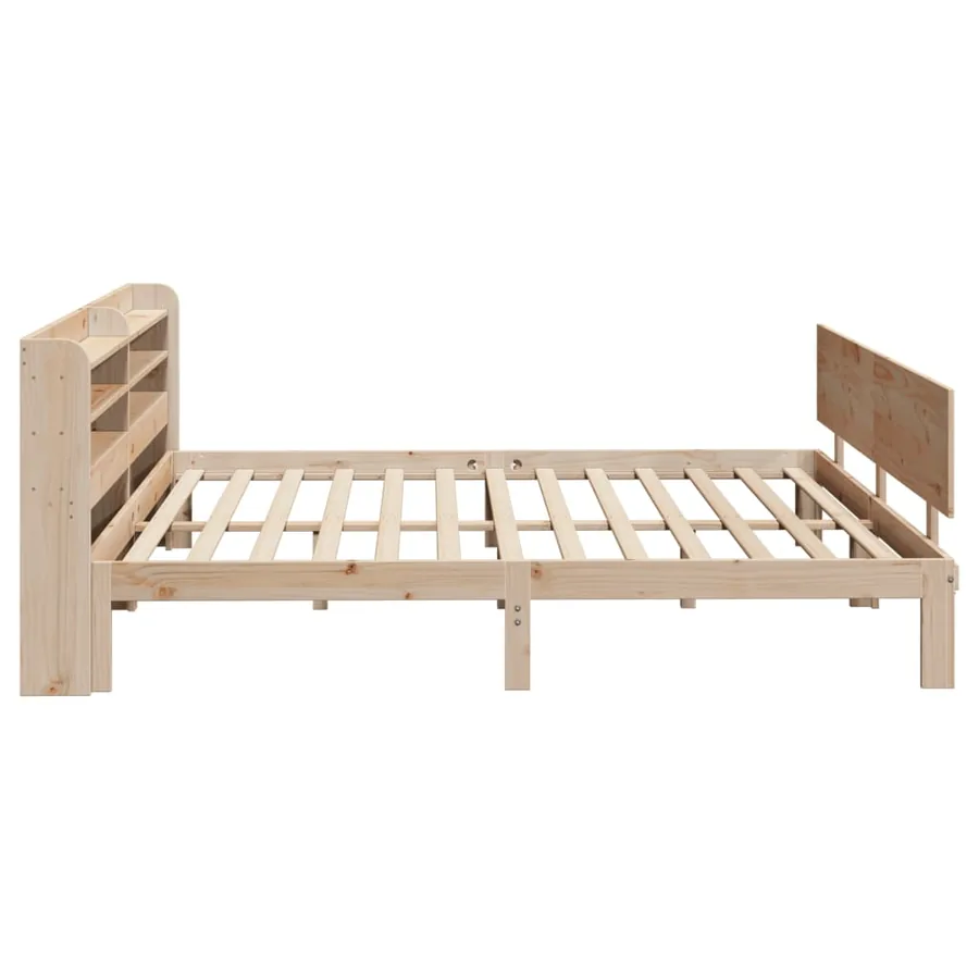Cadre de lit avec tête de lit sans matelas 200x200 cm - 5
