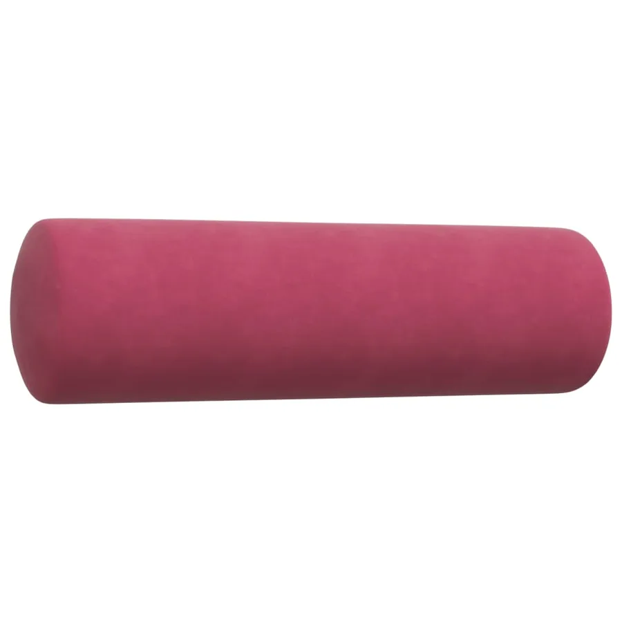 Ensemble de canapés 2 pcs avec coussins et traversins velours - 6