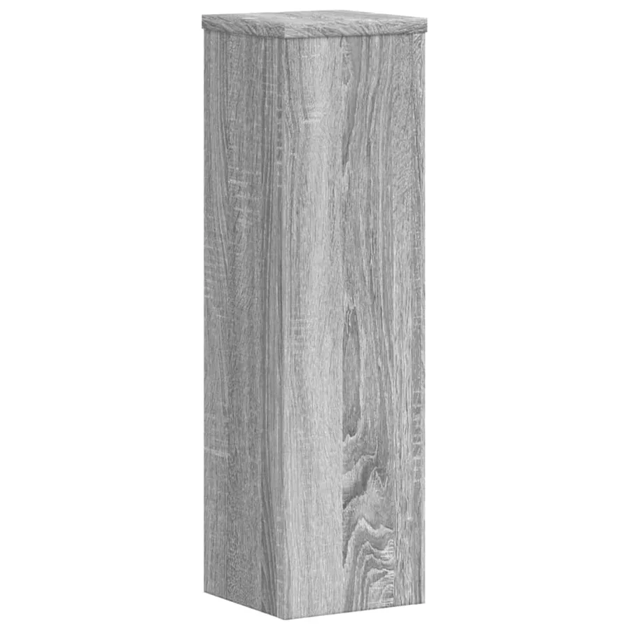 Supports pour plantes 2 pcs sonoma gris bois d'ingénierie - 5