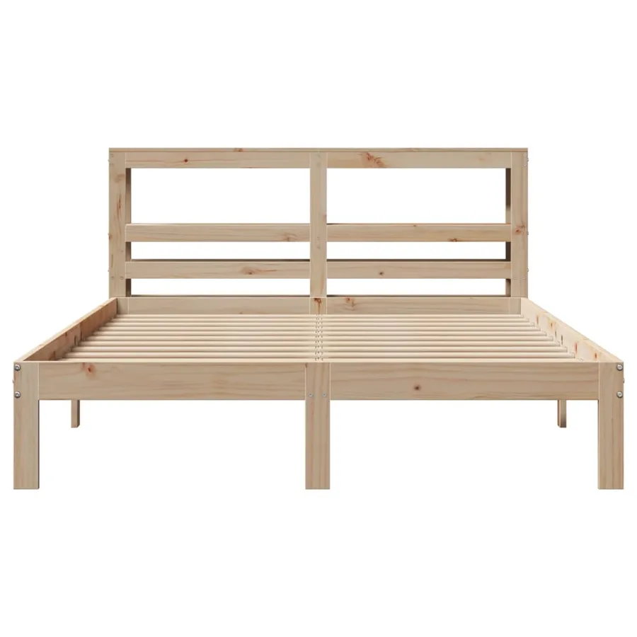 Cadre de lit avec tête de lit sans matelas 150x200 cm - 4