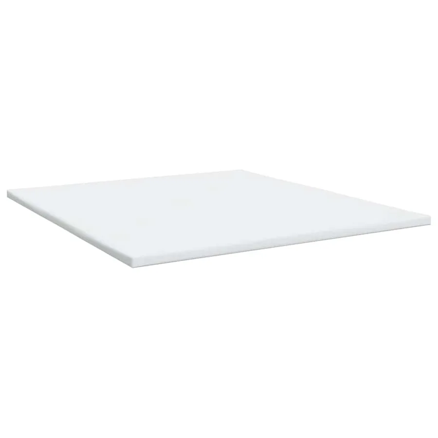 Sommier à lattes de lit avec matelas Rose 200x200 cm Velours - 12