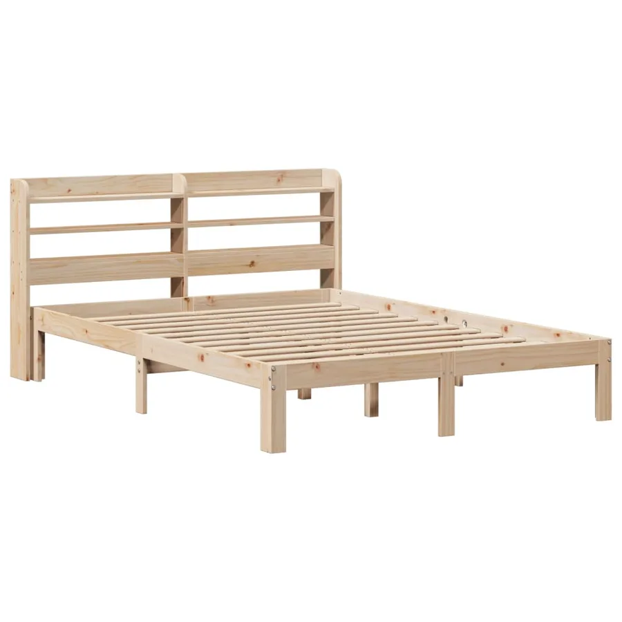 Cadre de lit avec tête de lit sans matelas 160x200 cm - 3