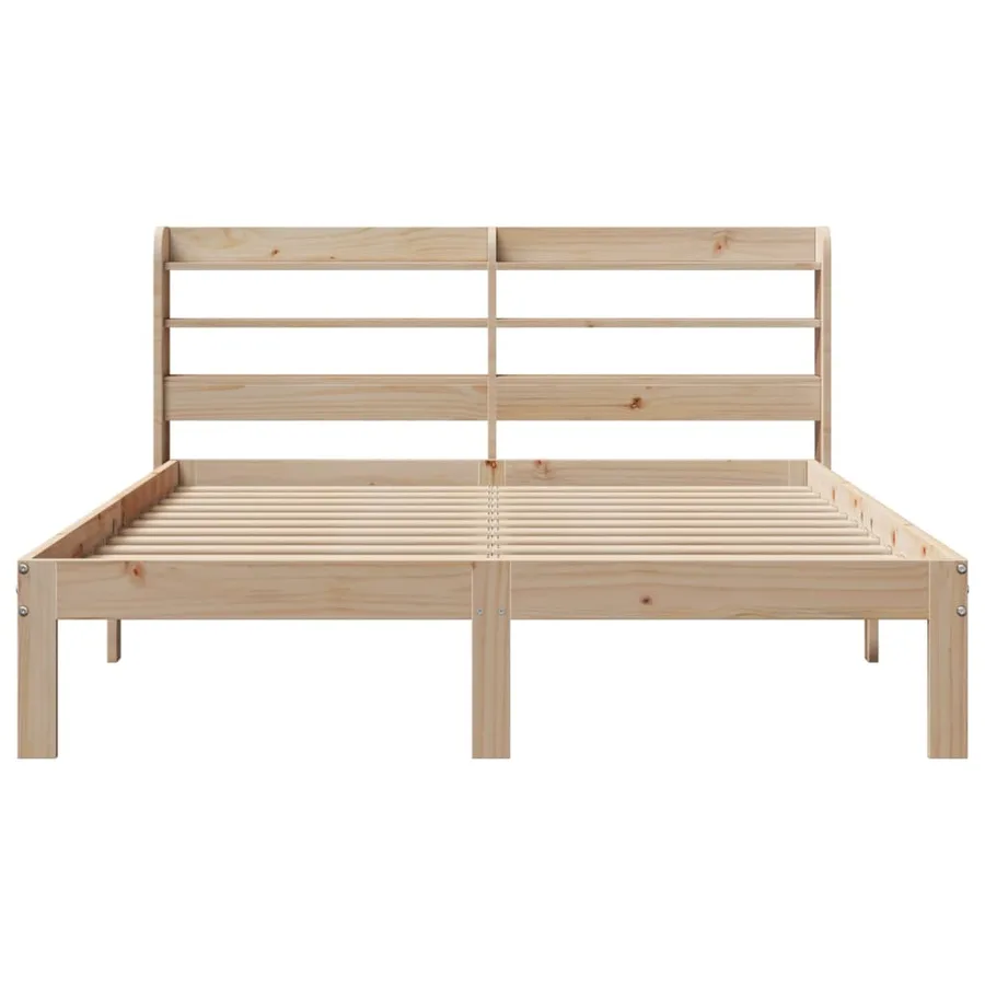 Cadre de lit avec tête de lit sans matelas 160x200 cm - 4