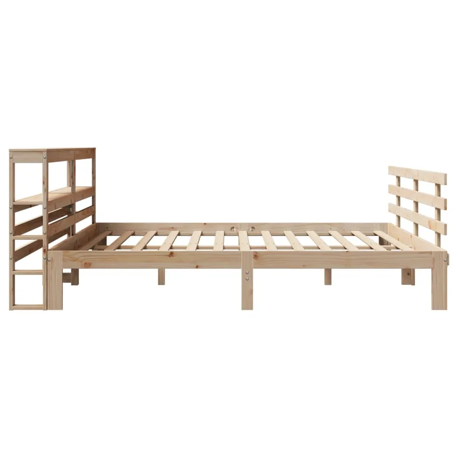 Cadre de lit avec tête de lit sans matelas 180x200 cm - 7