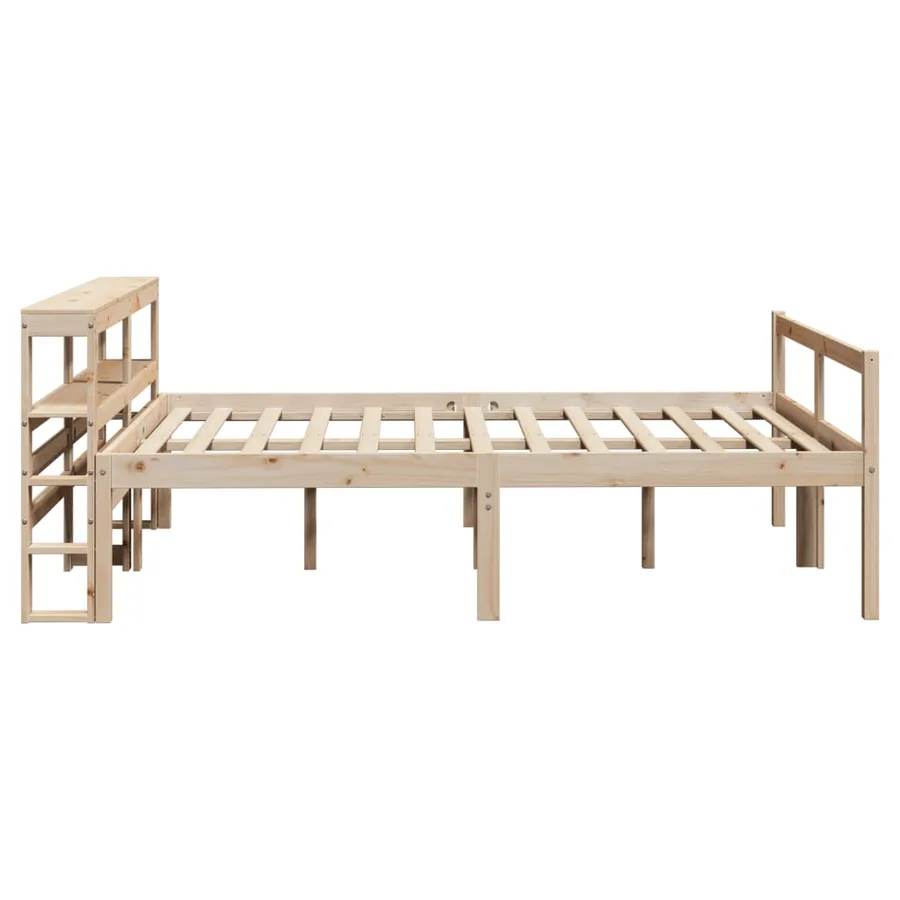 Lit pour personne âgée avec tête de lit sans matelas 140x190 cm - 5