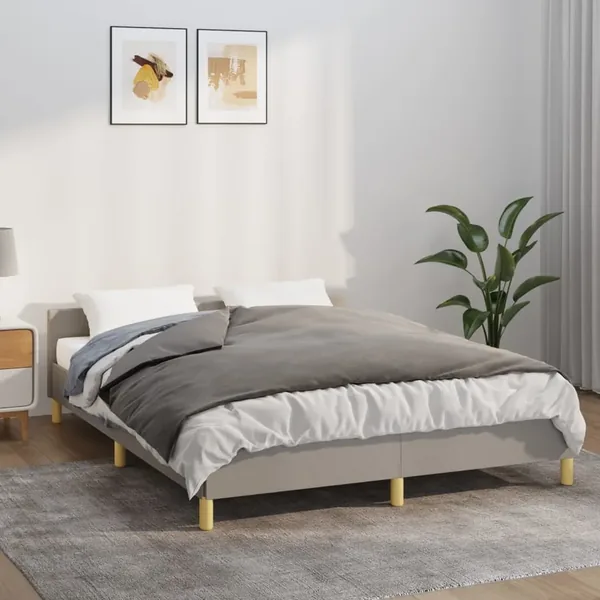 Couverture lestée avec housse Gris 152x203 cm 7 kg Tissu