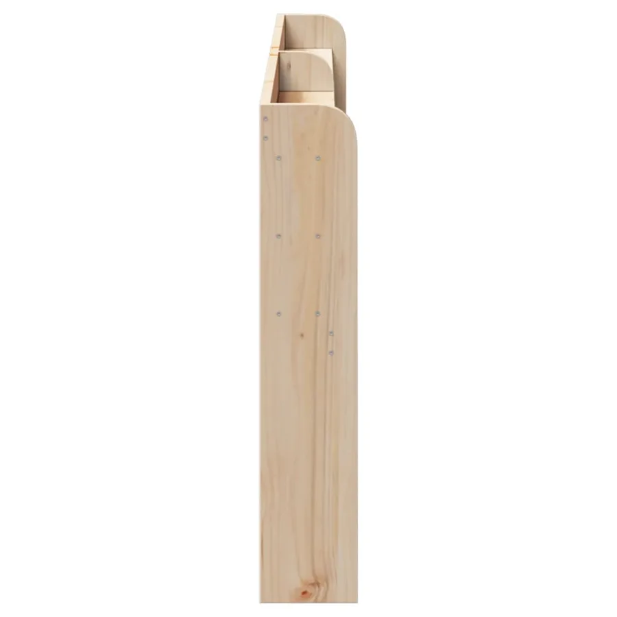 Tête de lit avec étagères 180 cm bois massif de pin - 4