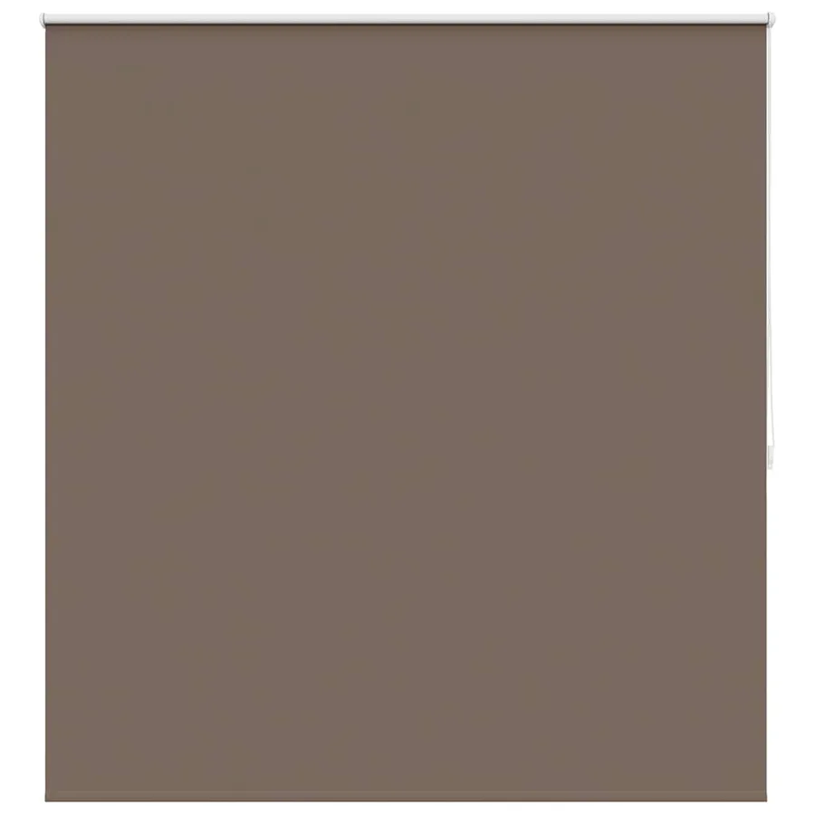 Store enrouleur occultant 164,4 x 175 cm, largeur du tissu 160 cm, couleur café - 2