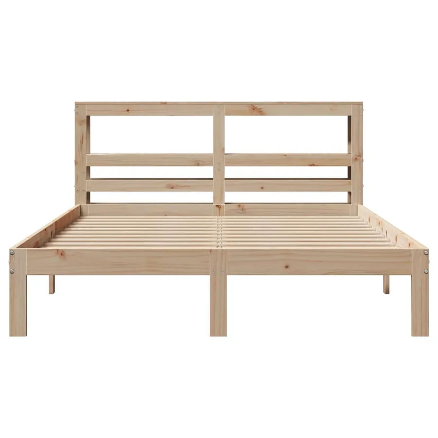 Cadre de lit avec tête de lit sans matelas 120x190 cm - 4