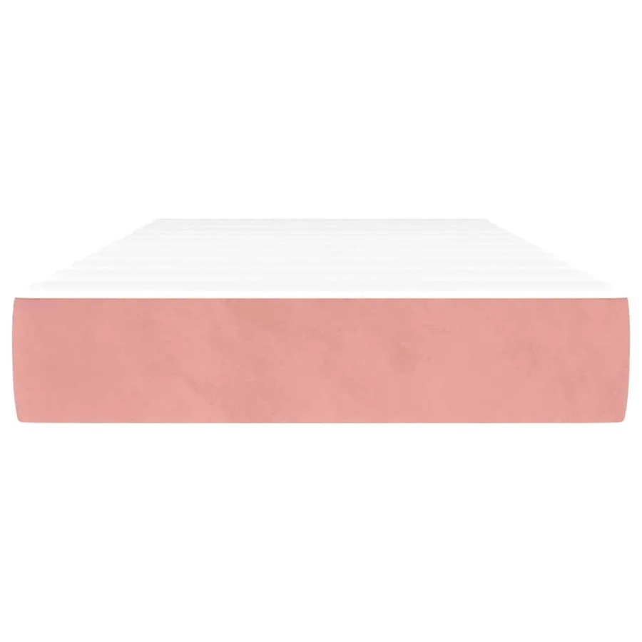 Matelas à ressorts ensachés 80 x 160 cm Rose - 3
