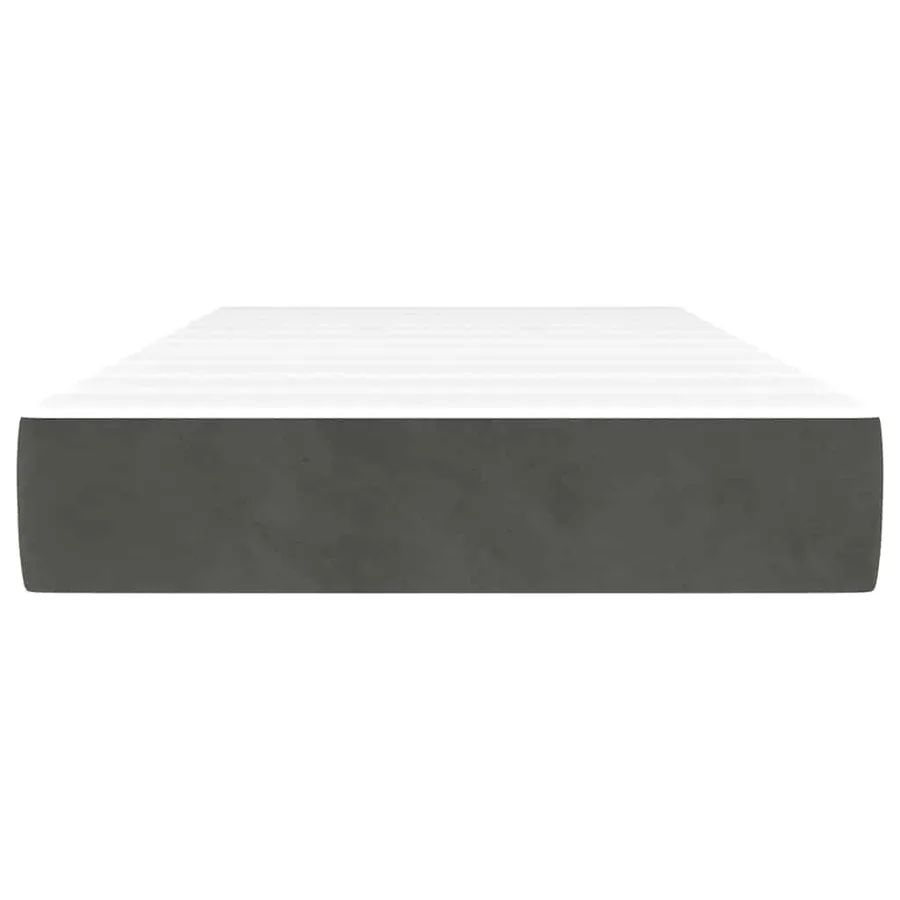 Matelas à ressorts ensachés 80 x 160 cm Gris foncé - 3