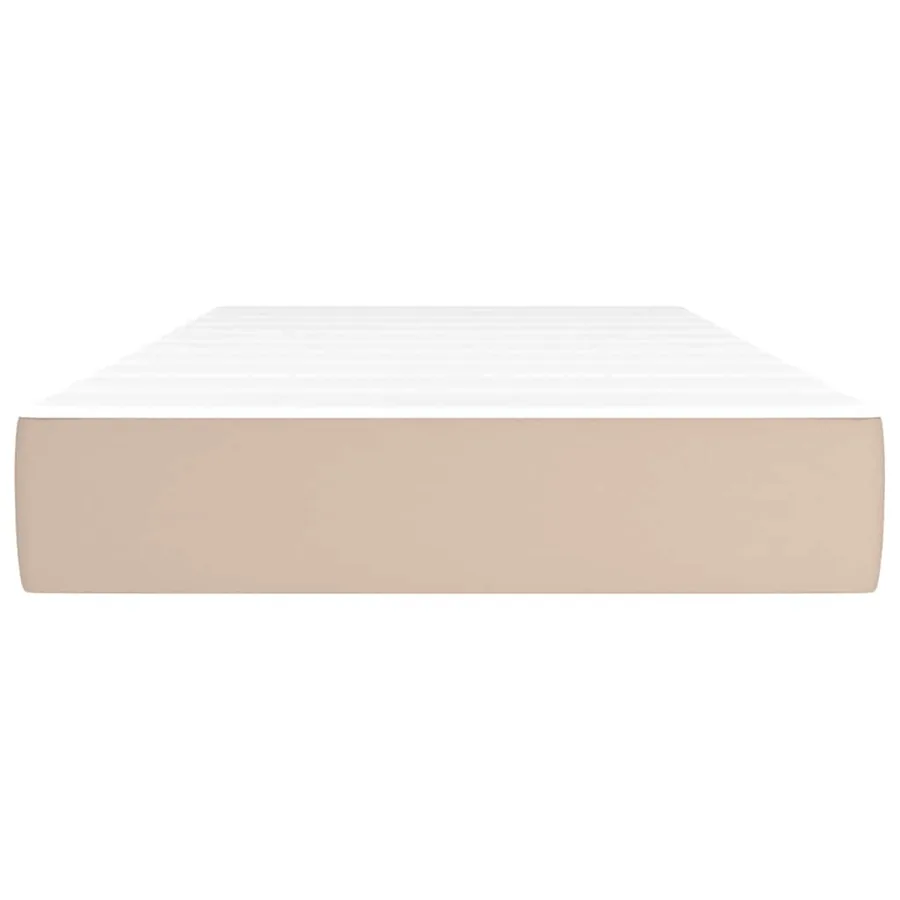 Matelas à ressorts ensachés pour enfants fermeté moyenne 80x160 cm similicuir - 3
