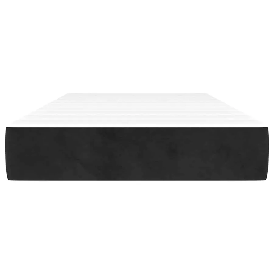 Matelas à ressorts ensachés 100 x 210 cm Noir - 3