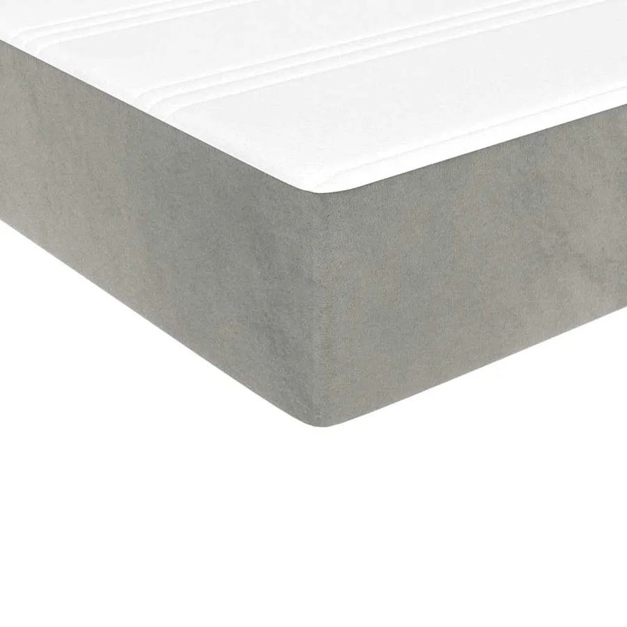 Matelas à ressorts ensachés 80 x 210 cm Gris clair - 5