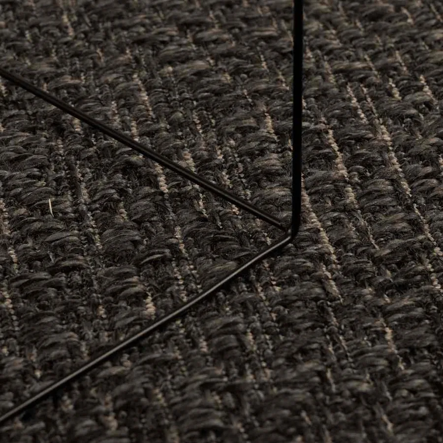 Tapis ZIZUR 200x290 cm aspect de jute intérieur extérieur - 4
