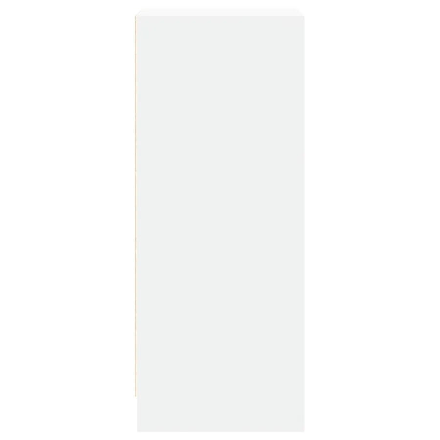 Buffet avec LED blanc 42,5x34x85 cm bois d'ingénierie - 8