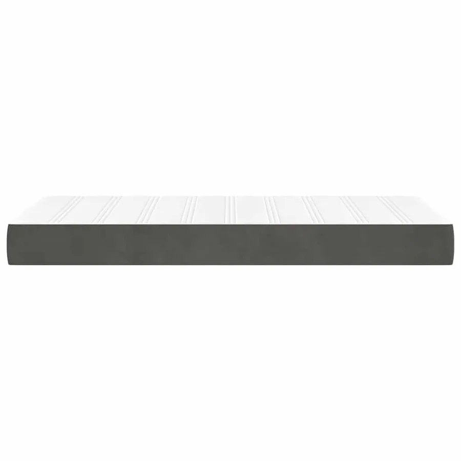 Matelas à ressorts ensachés 90 x 220 cm Gris foncé - 4