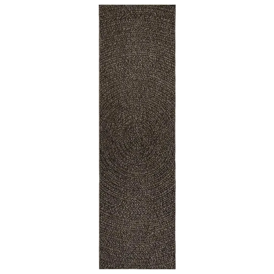 Tapis ZIZUR 80x250 cm aspect de jute intérieur extérieur - 3