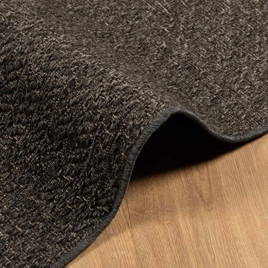 Tapis ZIZUR 80x250 cm aspect de jute intérieur extérieur - 8
