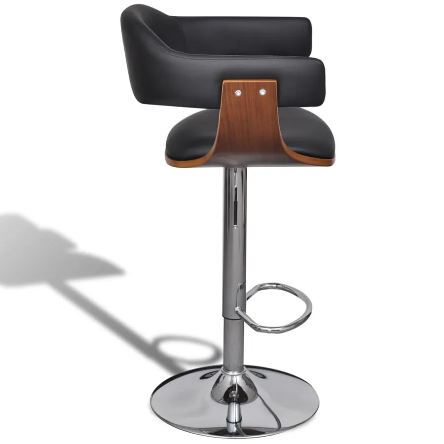 Tabourets de bar lot de 2 similicuir - 5