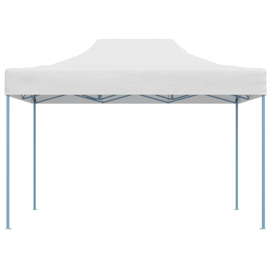 Tente de réception pliable professionnelle 280x410x315 cm Acier Blanc - 2