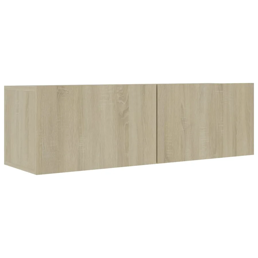 Ensemble de meuble TV 4 pcs Chêne sonoma Bois d'ingénierie - 4