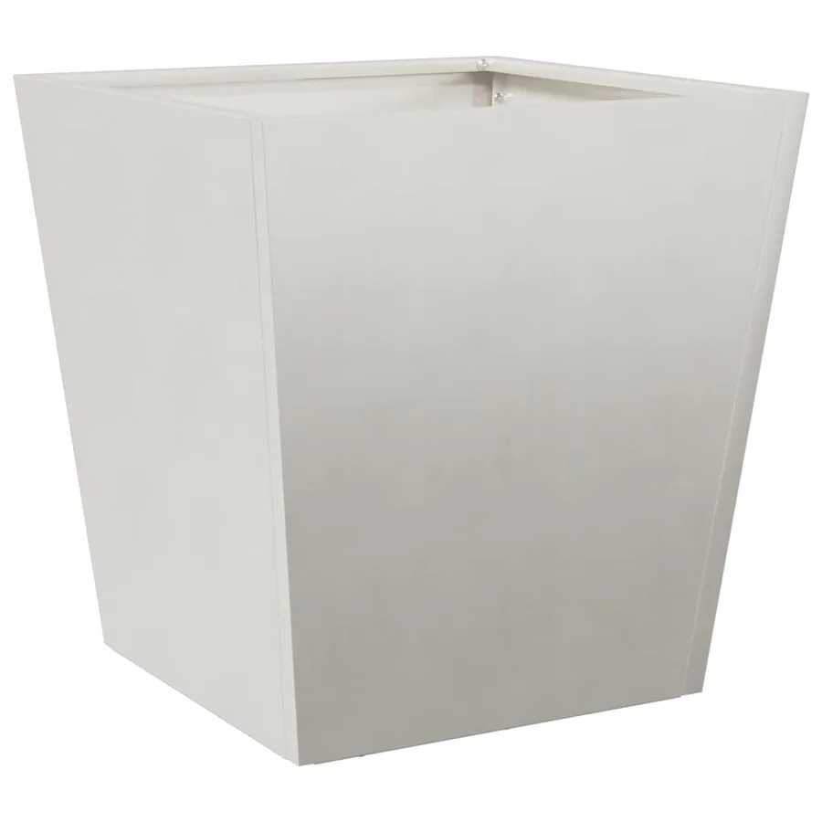 Jardinières 2 pcs 40x40x40 cm acier inoxydable - 5