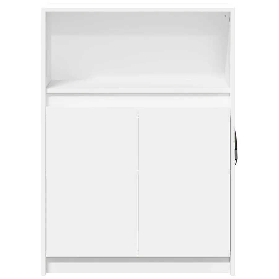 Buffet avec LED blanc 72x34x100 cm bois d'ingénierie - 6
