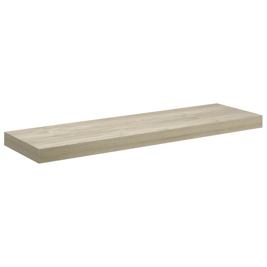 Étagères murales flottantes 4 pcs Chêne 80x23,5x3,8 cm MDF - 6