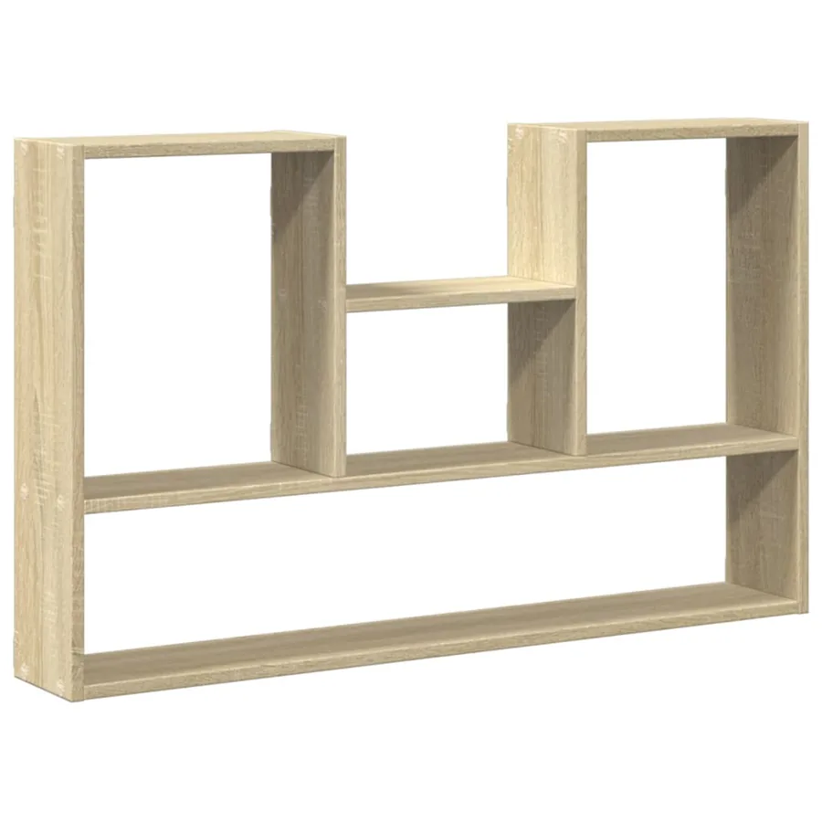 Étagère murale chêne sonoma 99x15x60 cm bois d'ingénierie - 2