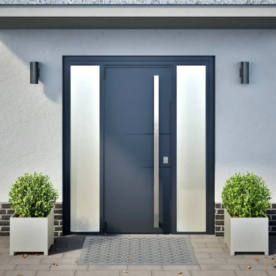 Jardinières 2 pcs 40x40x40 cm acier inoxydable - 3