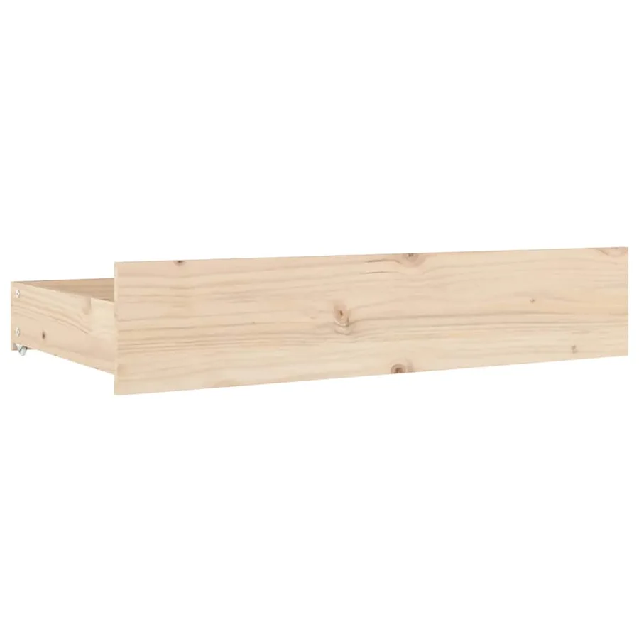 Cadre de lit sans matelas avec tiroirs 140x200 cm - 8