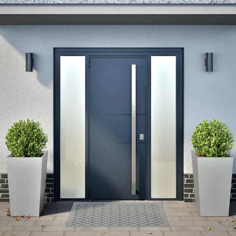 Jardinières 2 pcs 45x45x75 cm acier galvanisé - 3