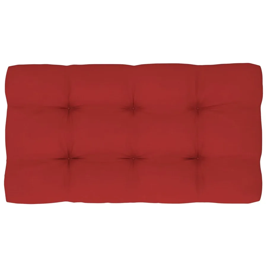 Canapé central palette de jardin Blanc Bois de pin imprégné - 8