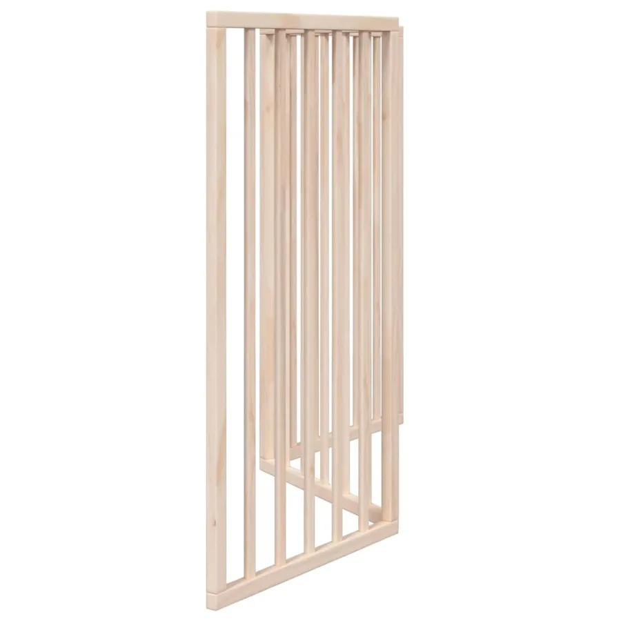 Barrière pour chien pliable à 3 panneaux 150 cm Bois de peuplier - 5
