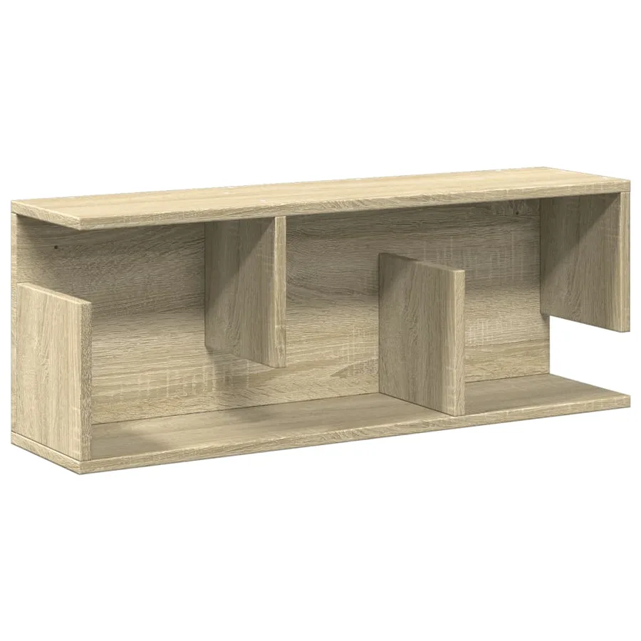 Armoire murale 80x20x30 cm chêne sonoma bois d'ingénierie - 2