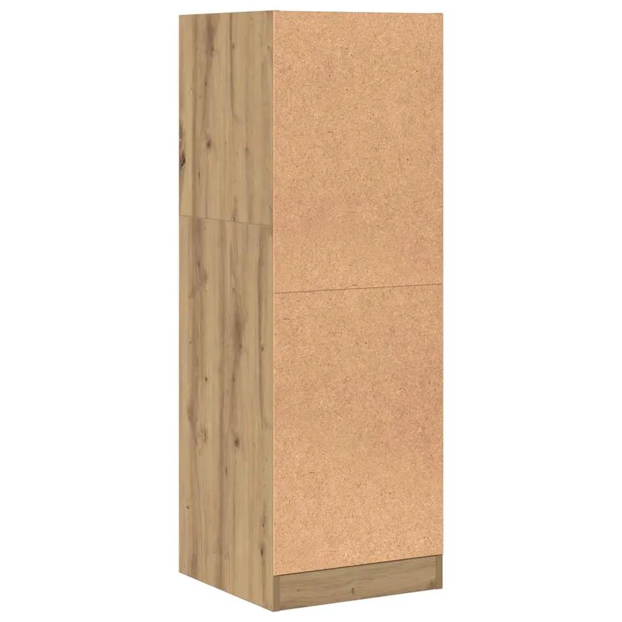 Armoire d'apothicaire chêne artisanal bois d'ingénierie - 7