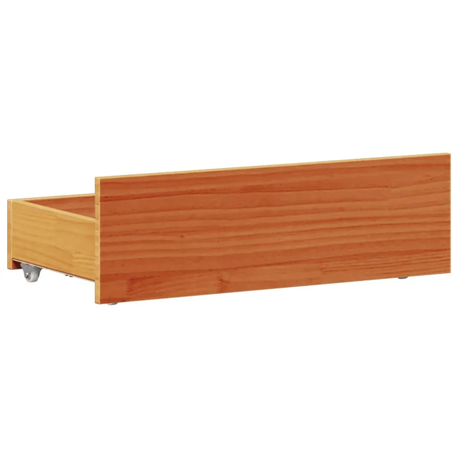 Cadre de lit sans matelas avec tête de lit 90x200 cm bois pin - 8
