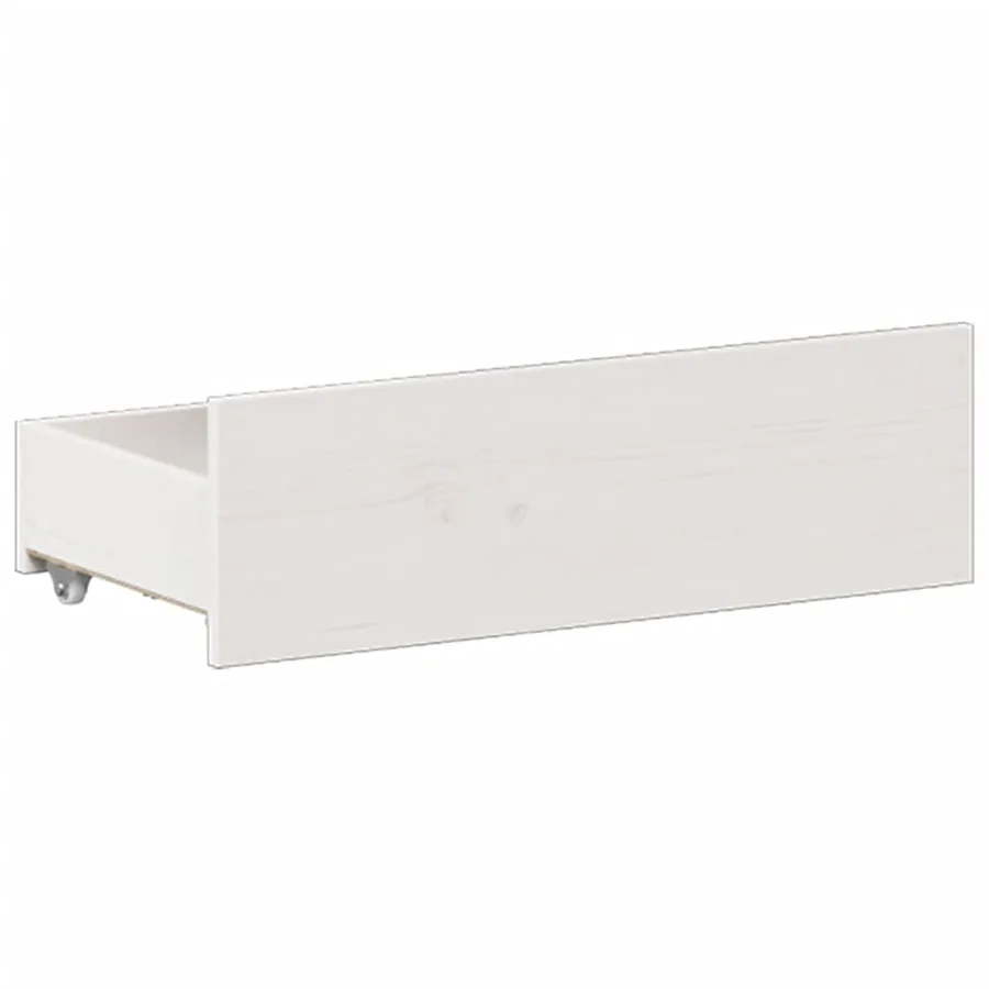 Cadre de lit sans matelas avec tête de lit 180x200 cm bois pin - 9