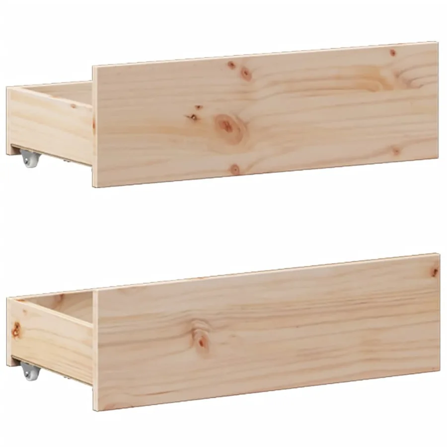 Cadre de lit sans matelas avec tête de lit blanc 150x200 cm pin - 8