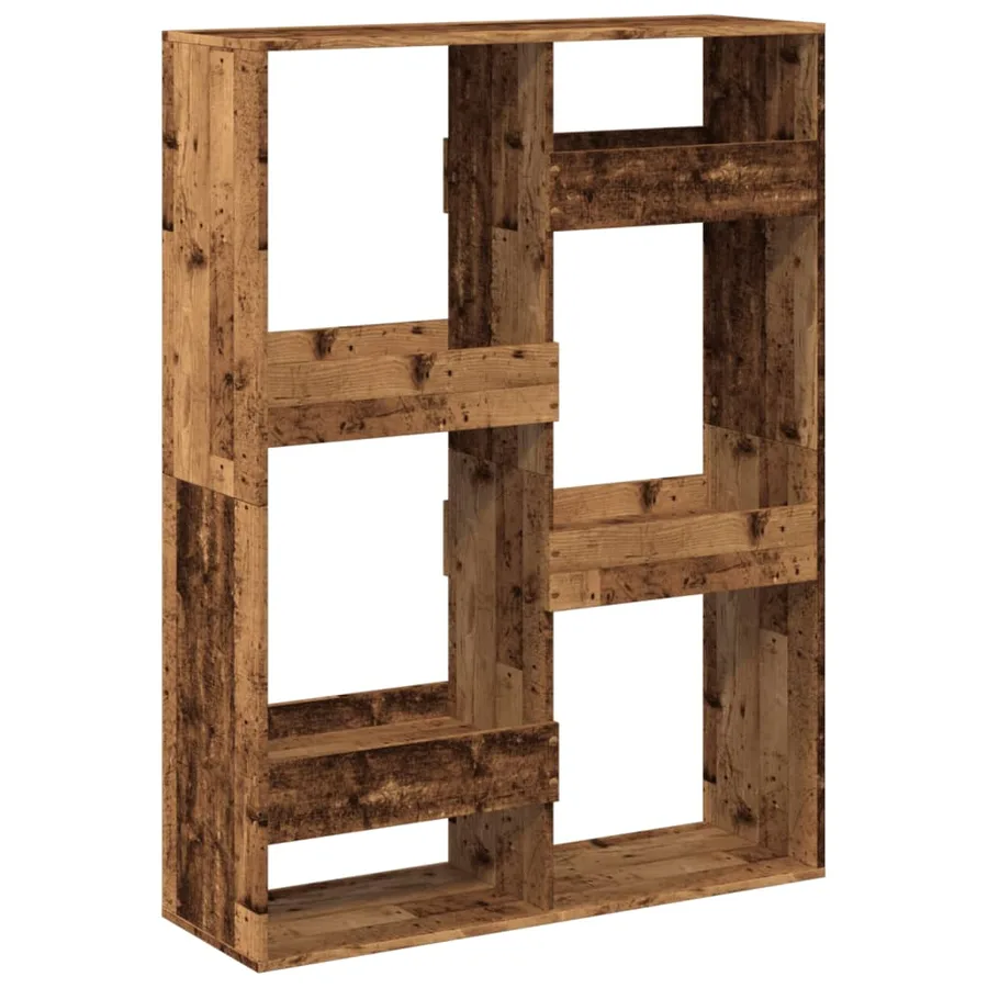 Bibliothèque vieux bois 100x33x135 cm bois d'ingénierie - 2