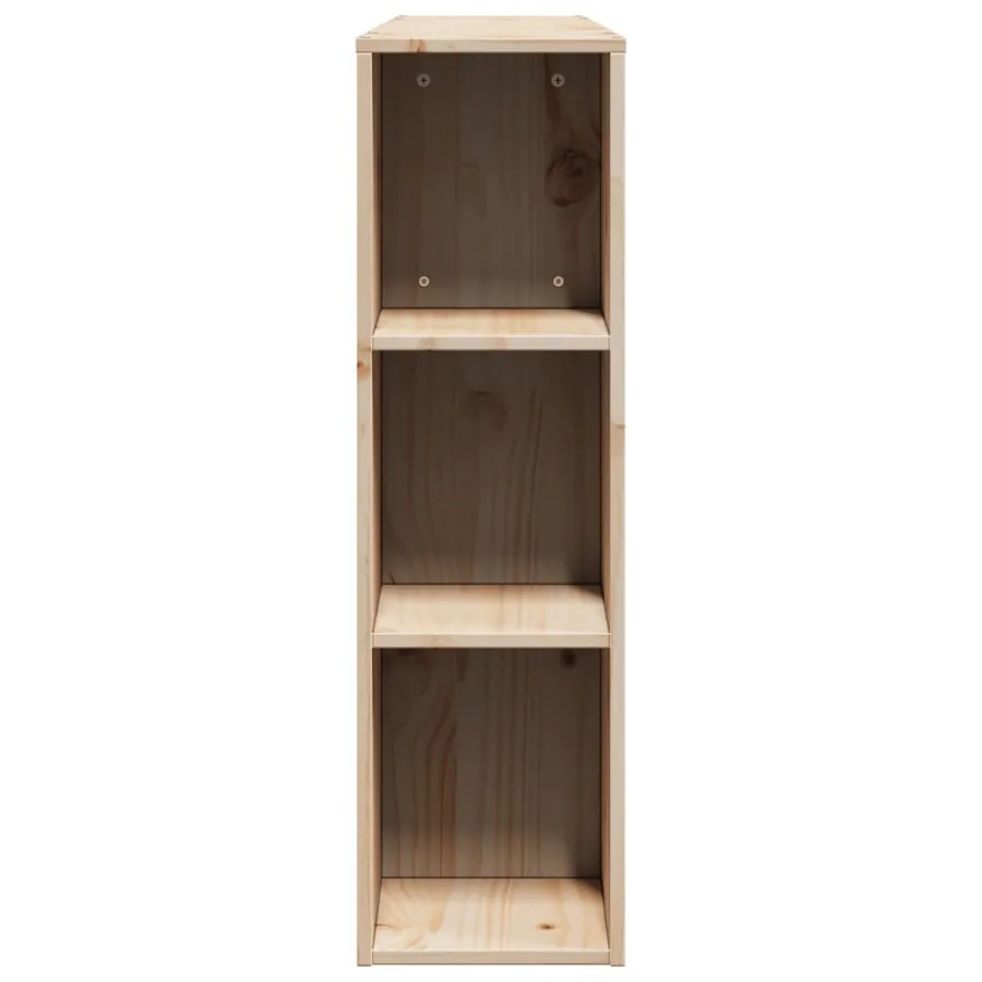 Tête de lit avec rangement 150 cm bois massif de pin - 5